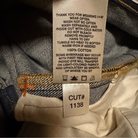 NWT Imogene + Willie Barton Slim Indigo Rigid Jeans - Size 27 - Picture 5 of 6